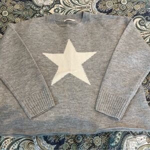 Gray Star Sweater
